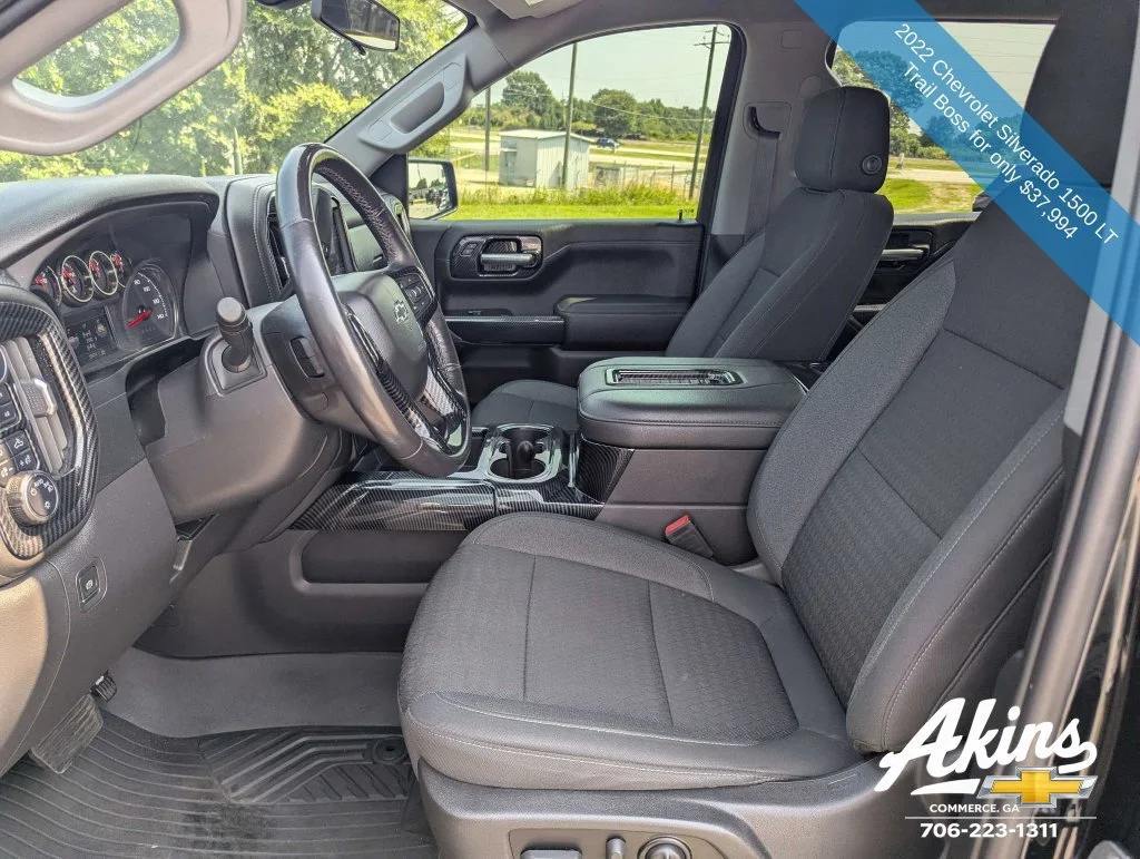 Used 2022 Black Chevrolet LT Trail Boss image 19