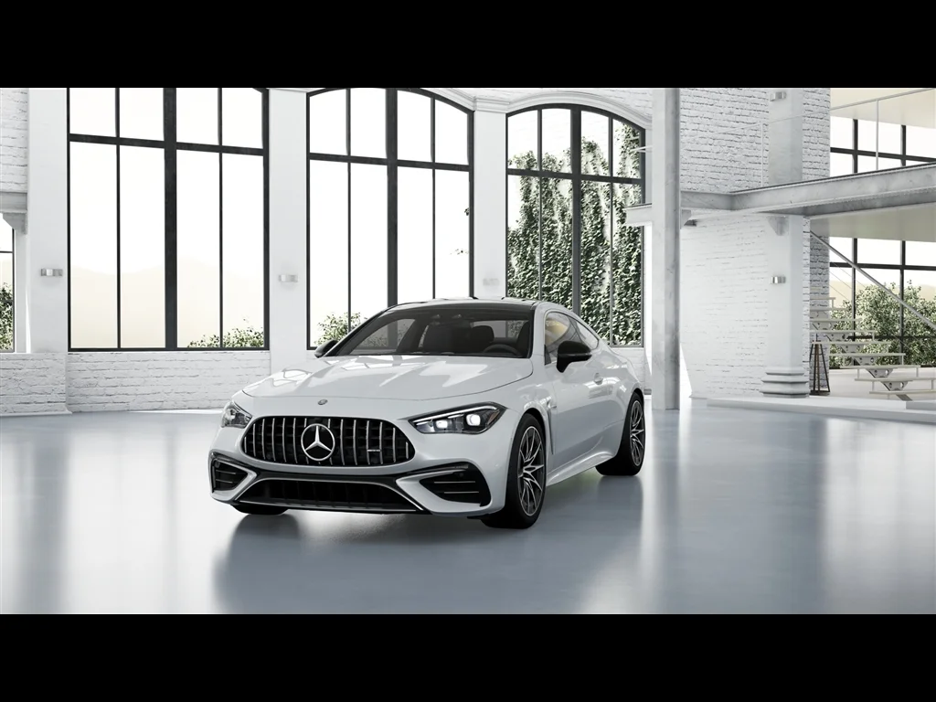 New 2026 MANUFAKTUR Moonlight White Metallic Mercedes-Benz AMG® CLE 53 4MATIC+ Coupe image 36