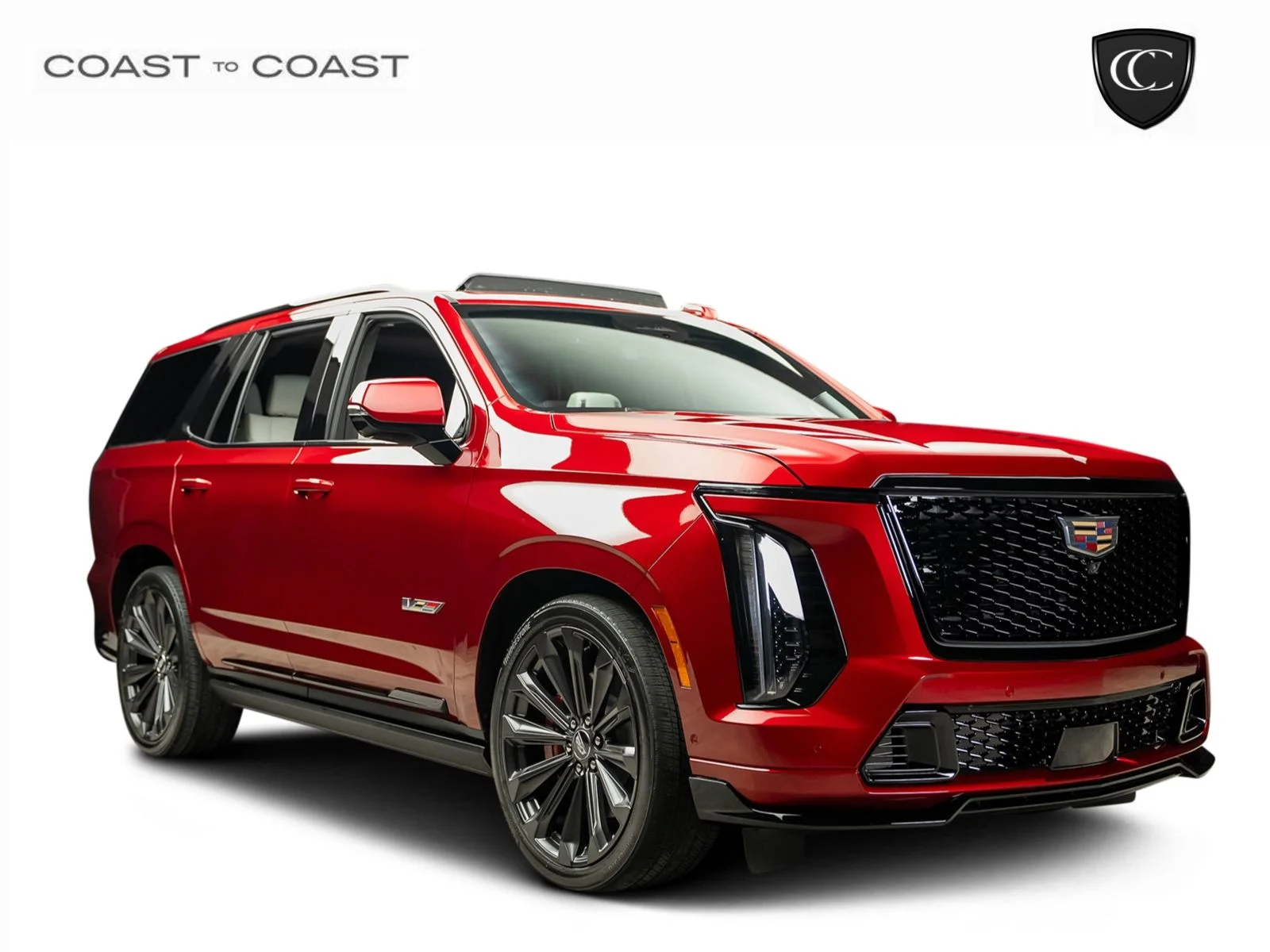 Used 2025 Red Cadillac V-Series image 1