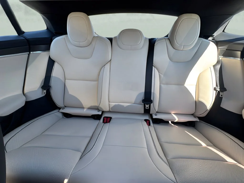 Used 2023 White Tesla Plaid image 12