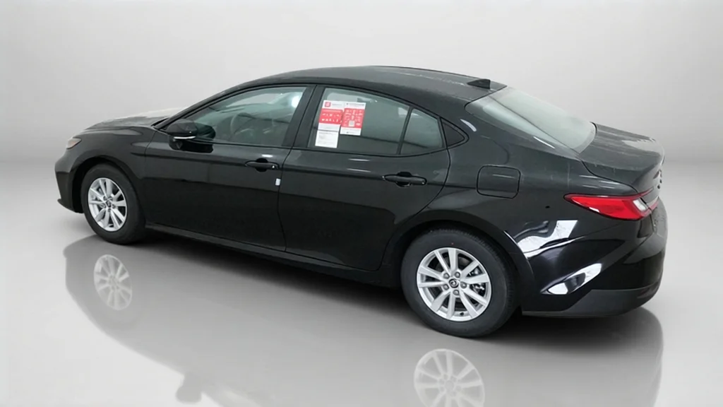 New 2026 Midnight Black Metallic Toyota LE image 15