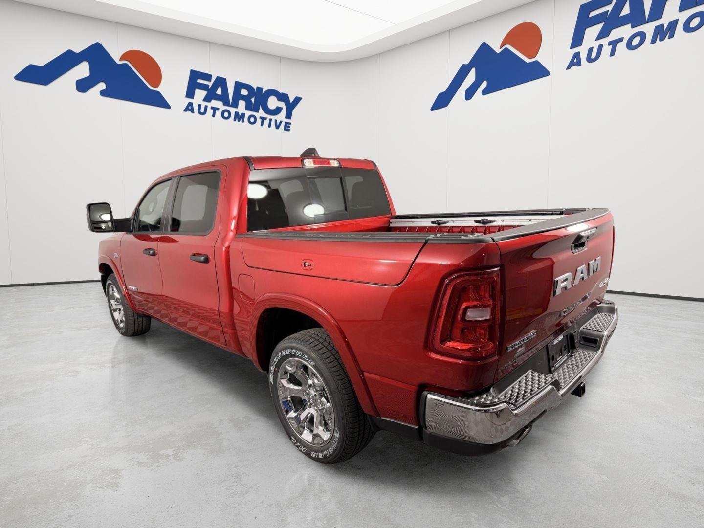 New 2026 Molten Red Pearl-Coat Exterior Paint RAM Big Horn image 3
