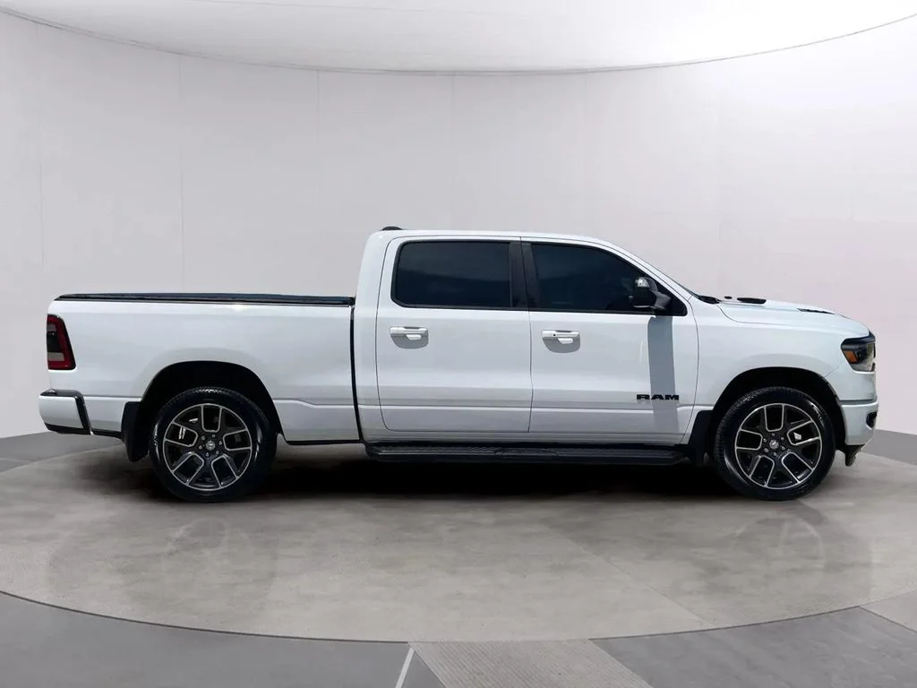Used 2021 Bright White Clearcoat Ram Sport image 6