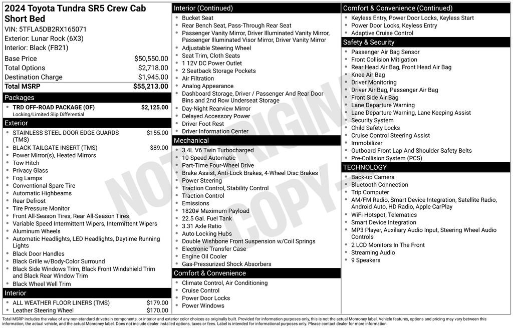 Used 2024  Toyota SR5 image 9