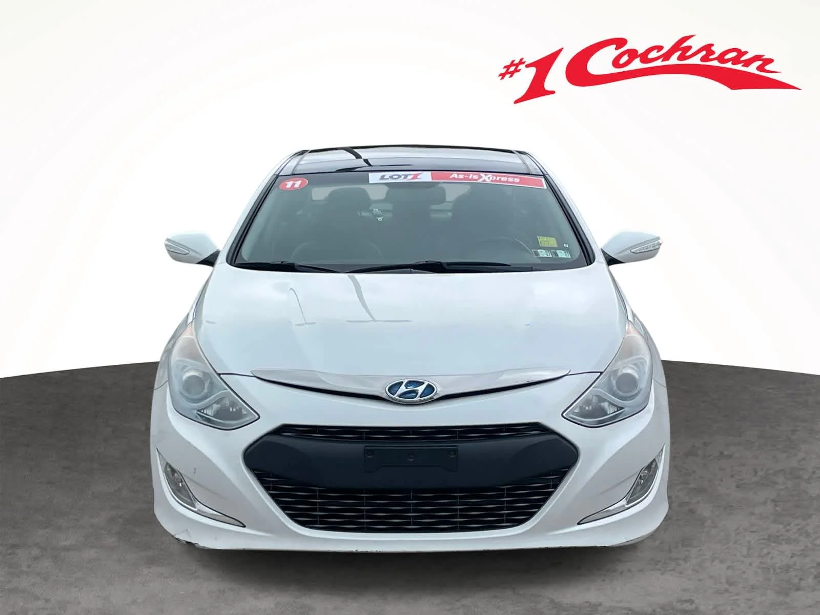 Used 2011 Porcelain White Pearl Hyundai Hybrid image 12