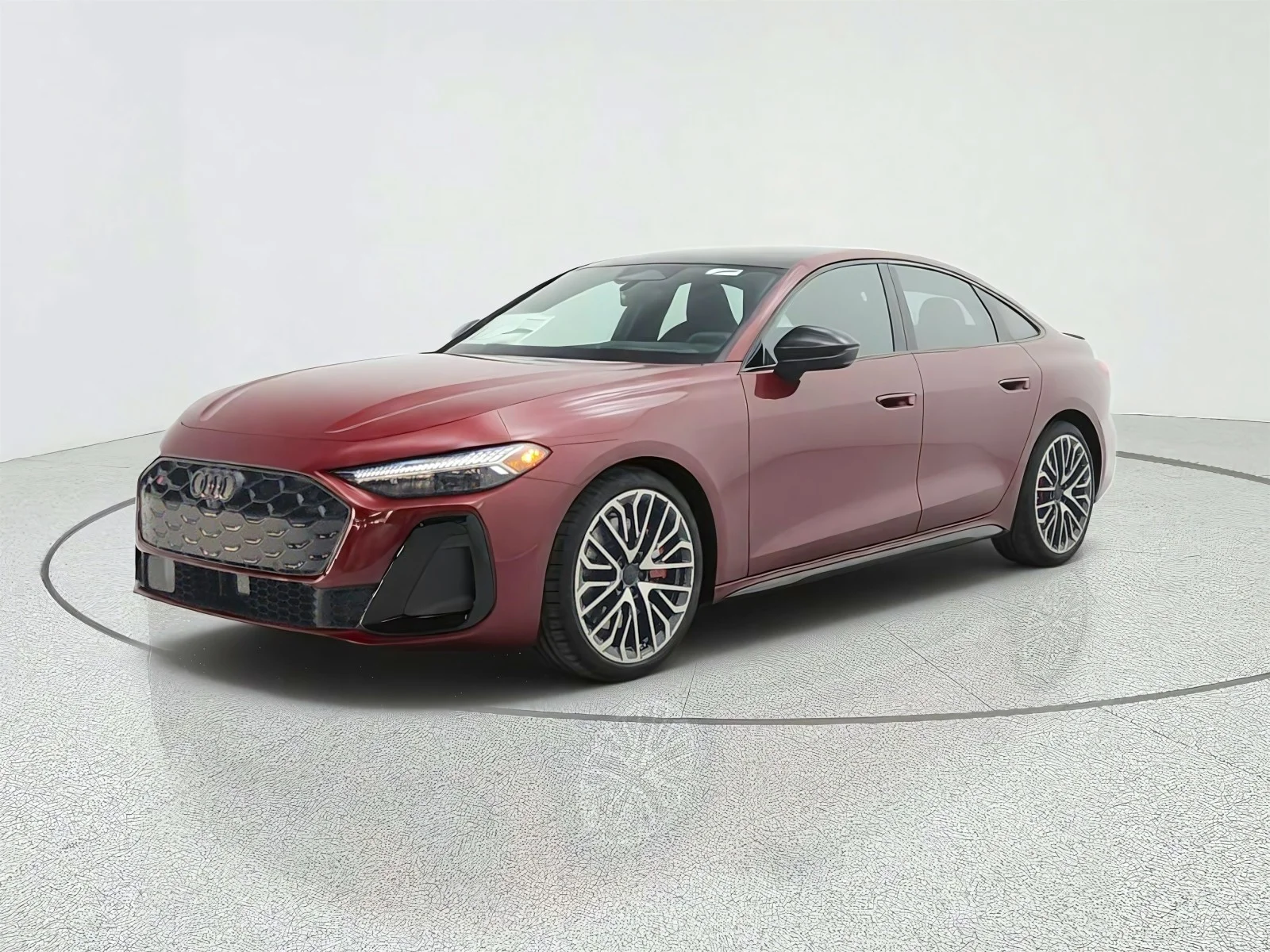 New 2026 Grenadine Red Metallic Audi Premium Plus 3.0 TFSI quattro image 1