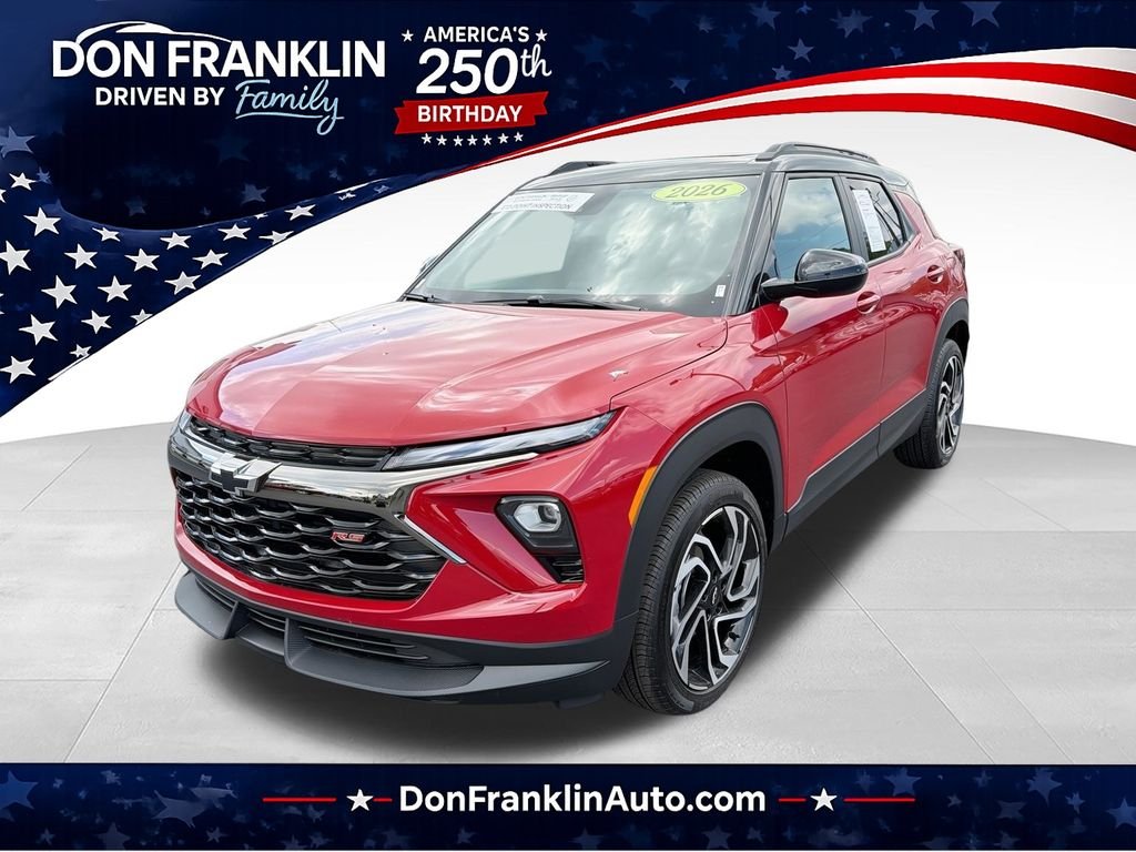 Used 2026 Red Chevrolet RS image 1