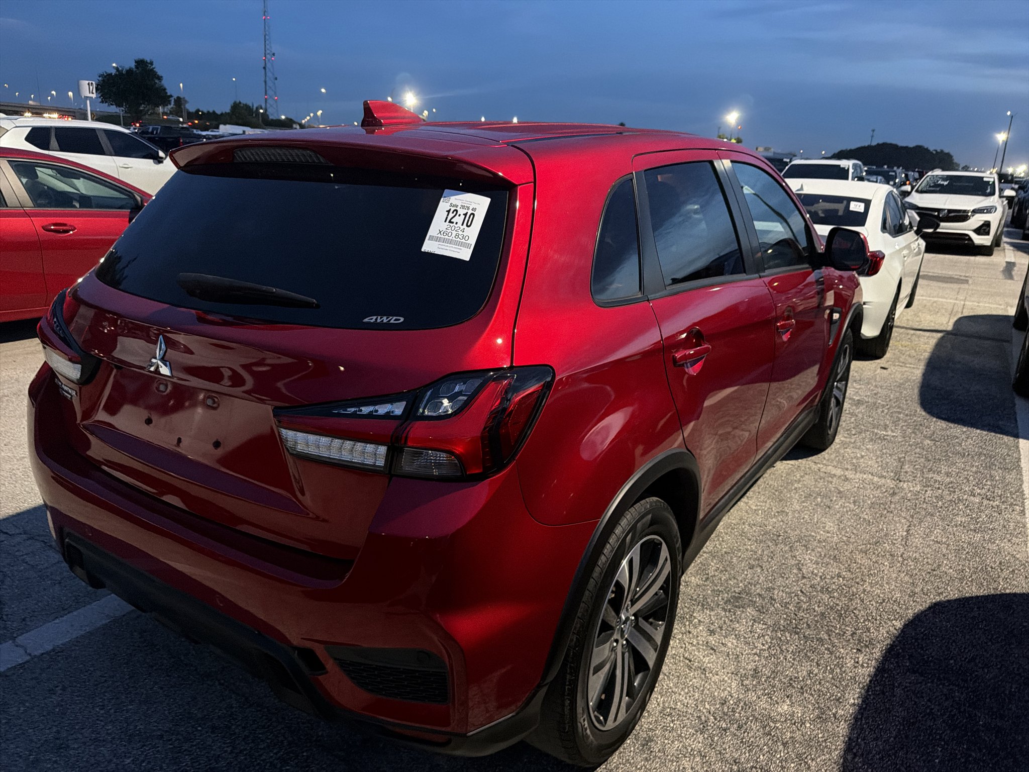Used 2024 Red Diamond Mitsubishi ES image 3