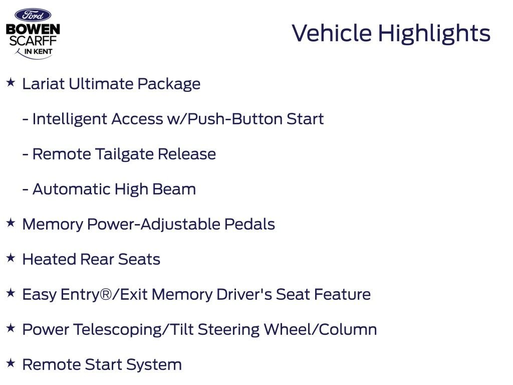 Used 2018 Magnetic Metallic Ford Lariat image 5