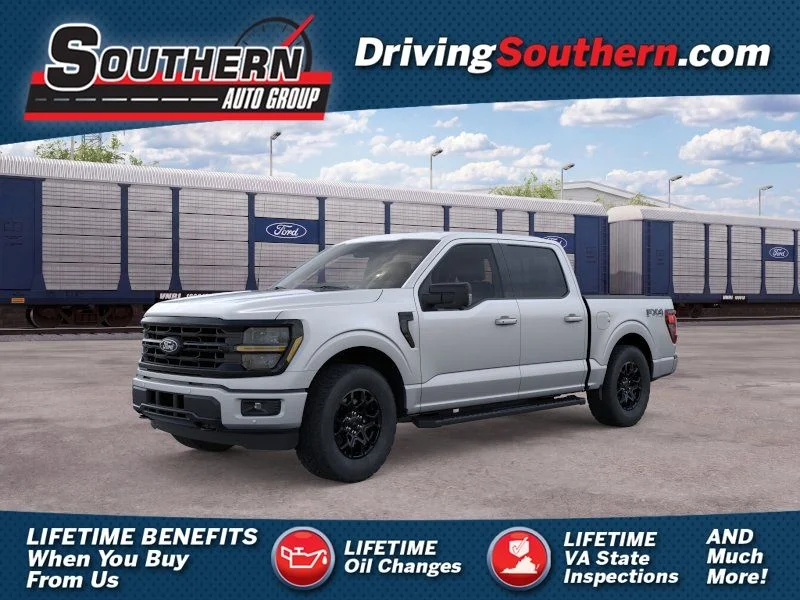 New 2026 Iconic Silver Metallic Ford XLT image 1