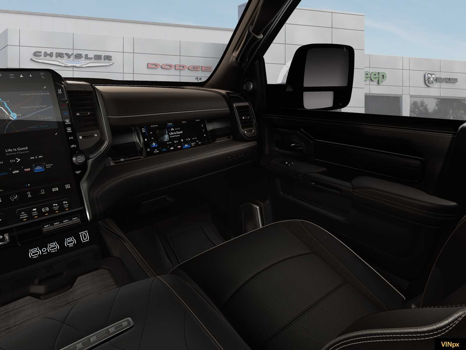New 2026 Diamond Black Crystal Pearlcoat RAM Limited image 20