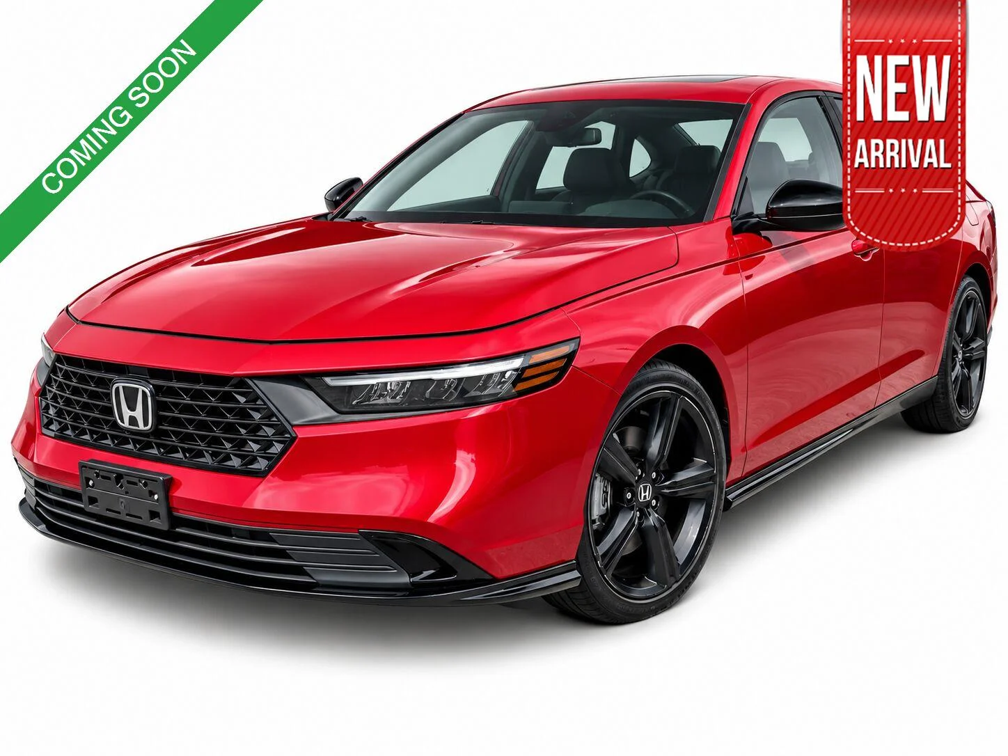 Used 2023 Radiant Red Metallic Honda Sport-L image 1