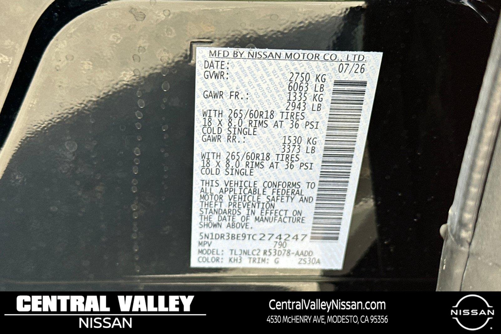 New 2026 Super Black Nissan Rock Creek image 28