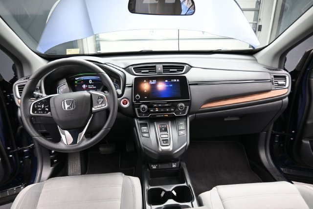 Certified Used 2021 Obsidian Blue Pearl Honda HYBRID EX image 68