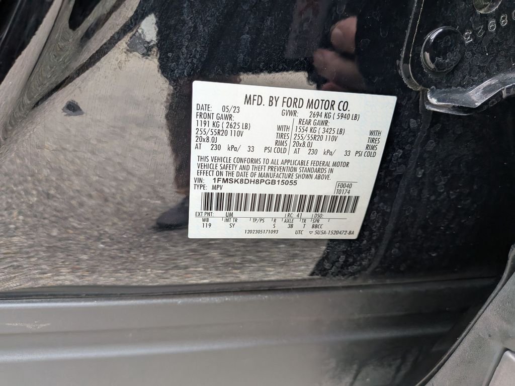 Used 2023 Black Metallic Ford XLT image 34