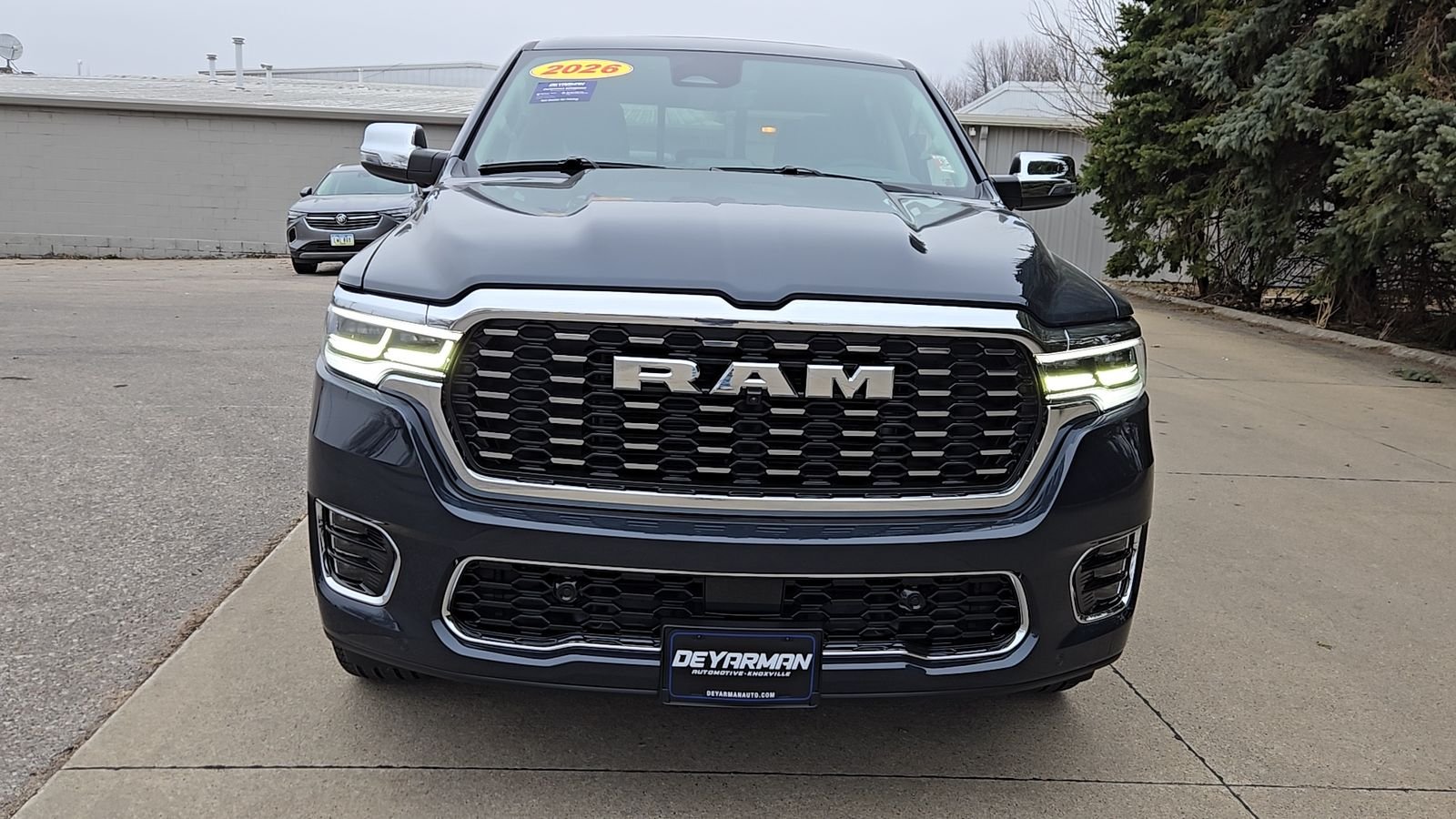 New 2026 Forged Blue Metallic Exterior Paint RAM Tungsten image 3