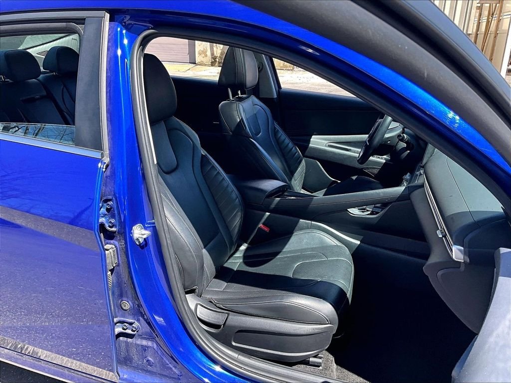 Used 2024 Intense Blue Hyundai Limited image 11