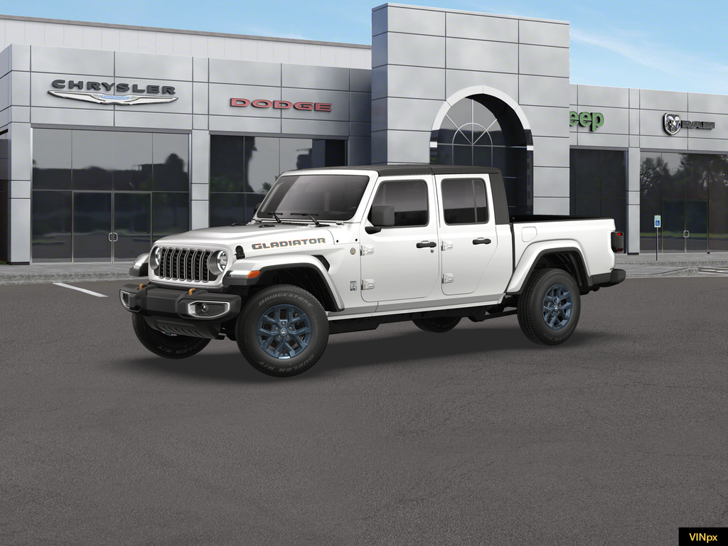 New 2026 Bright White Clear-Coat Exterior Paint Jeep 85th Anniversary Edition image 1