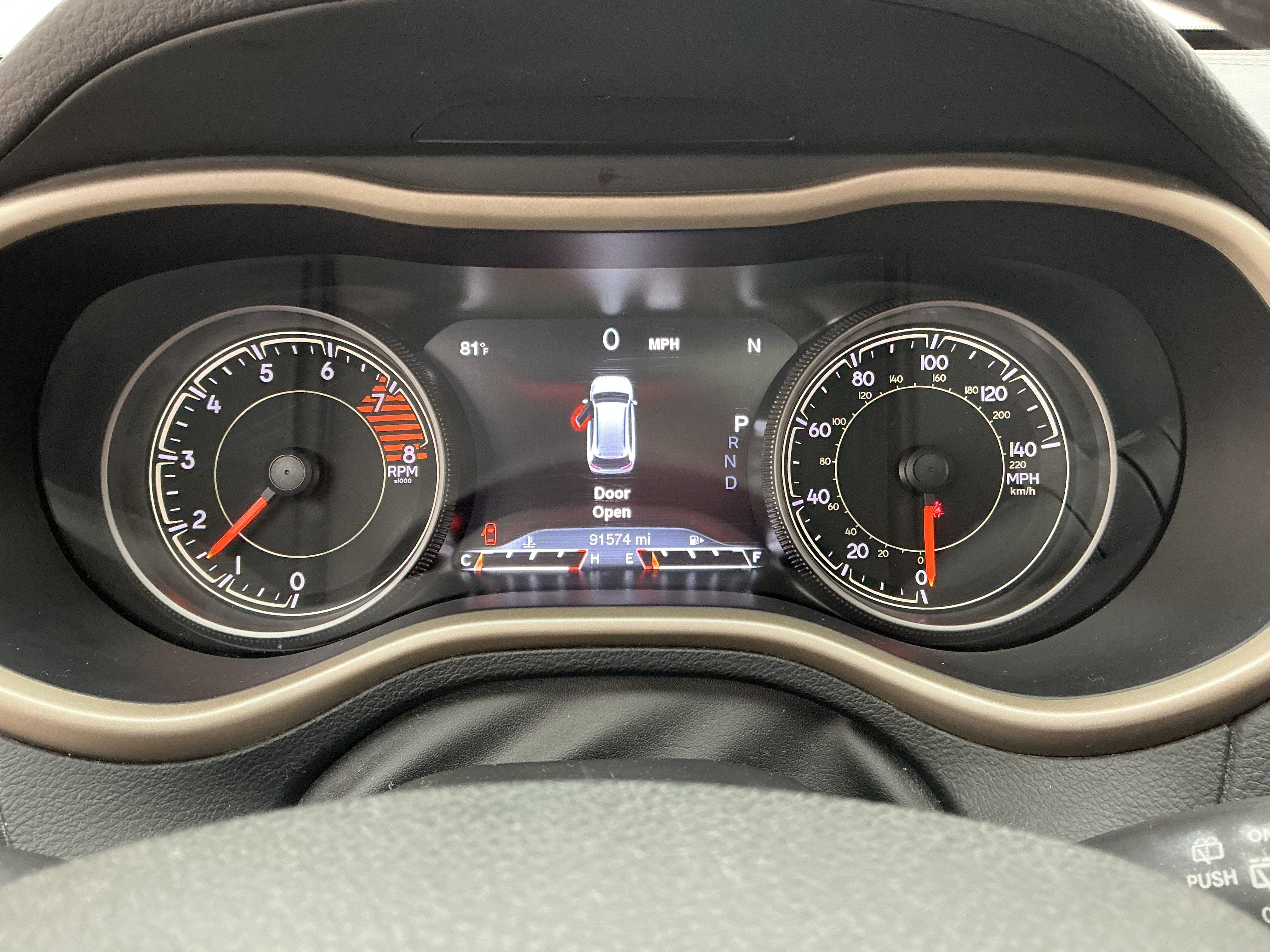 Used 2017 Deep Cherry Red Crystal Pearlcoat Jeep Limited image 11