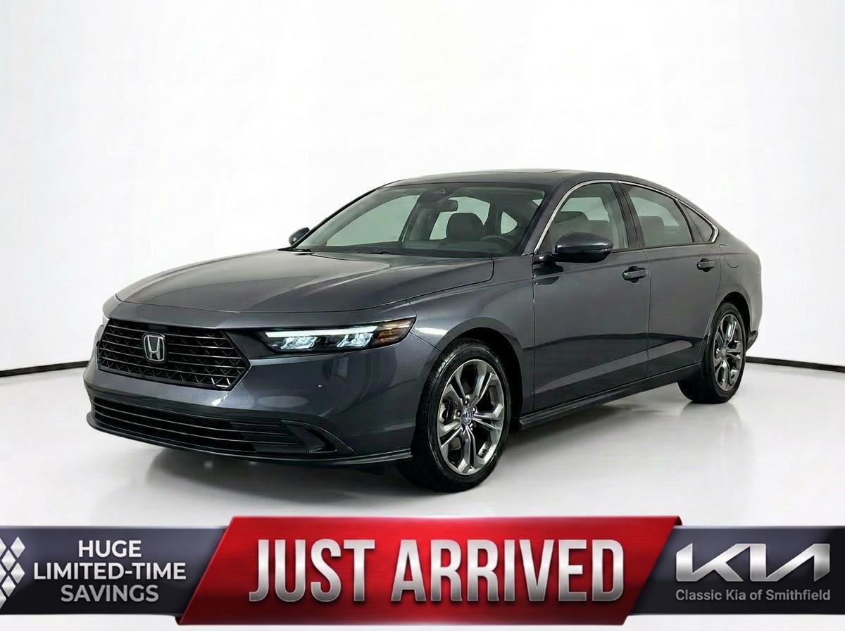 Used 2023 Meteorite Gray Metallic Honda EX image 1