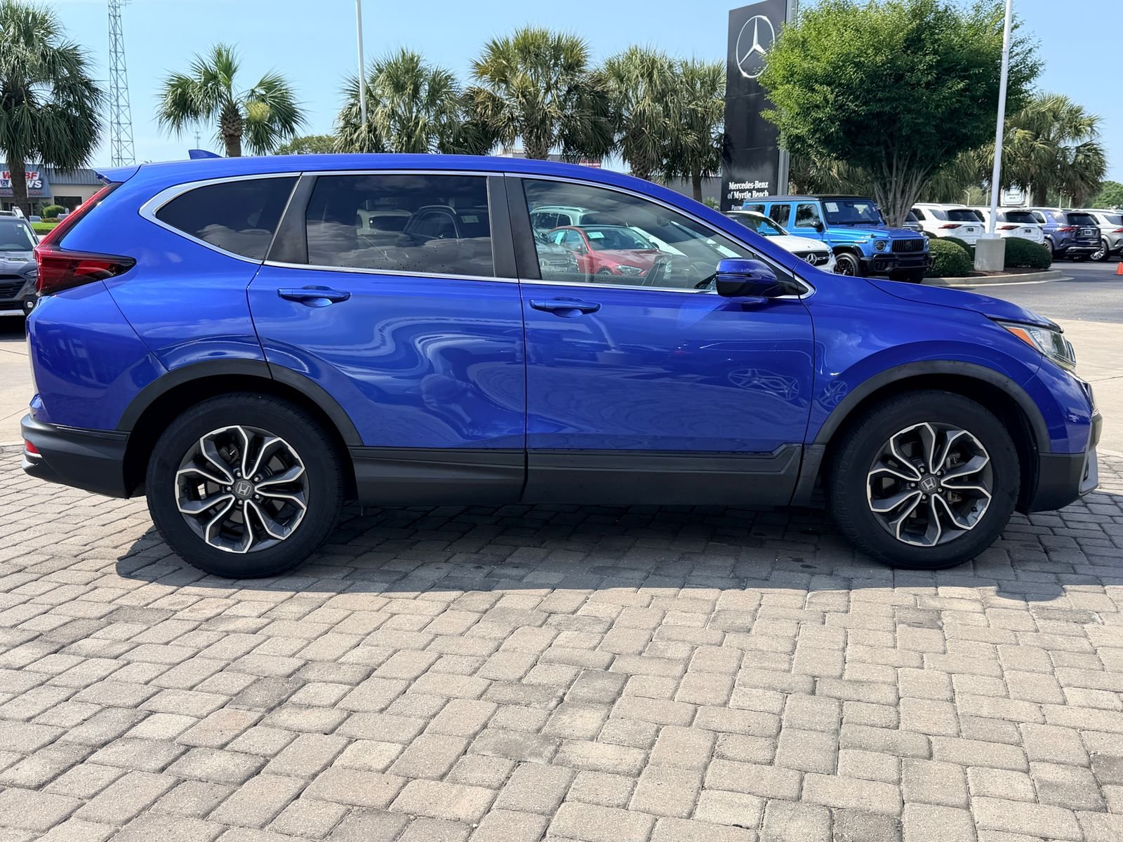 Used 2020 Aegean Blue Metallic Honda EX-L image 7