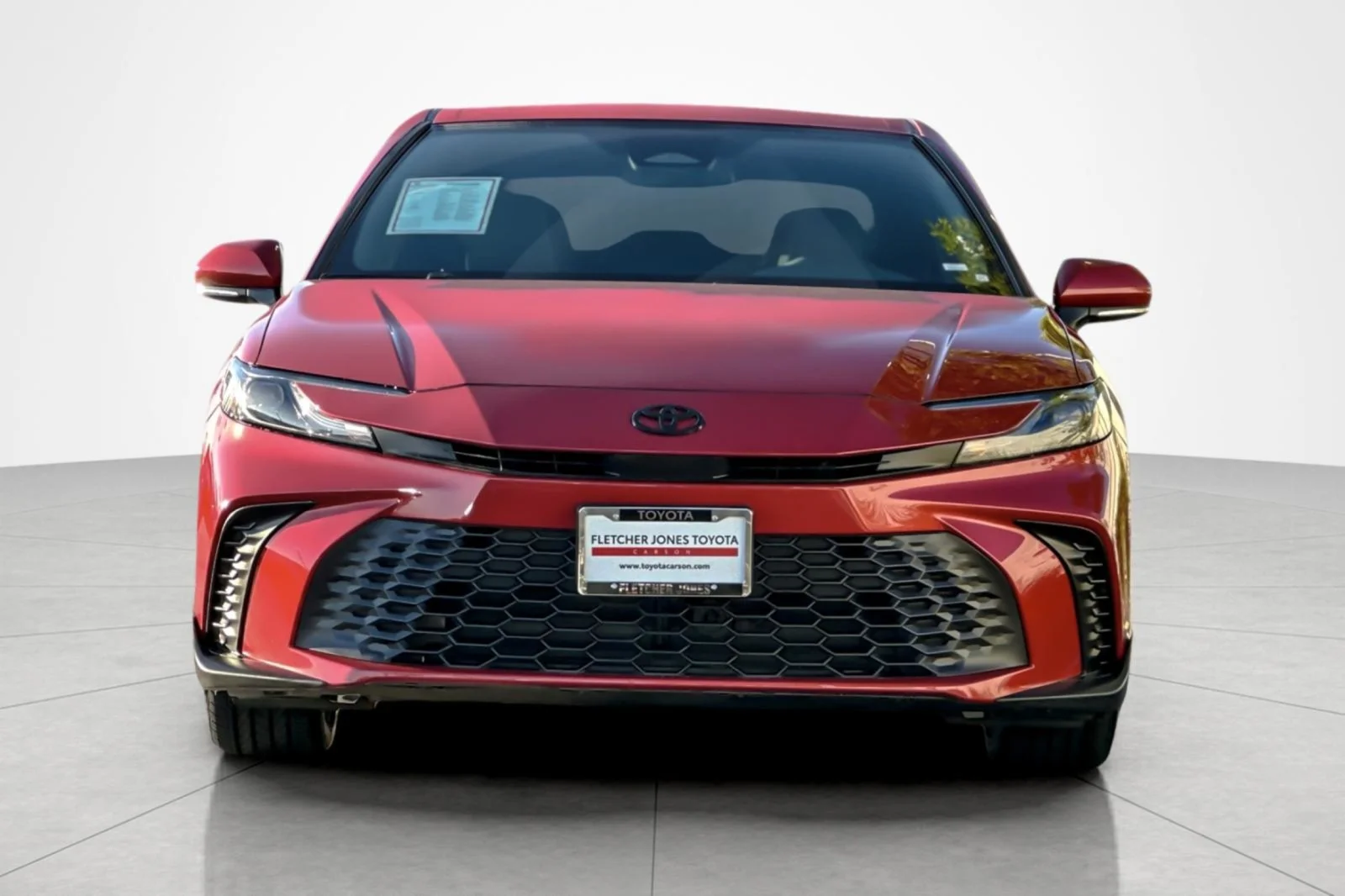 Certified Used 2025 Supersonic Red Toyota SE image 8