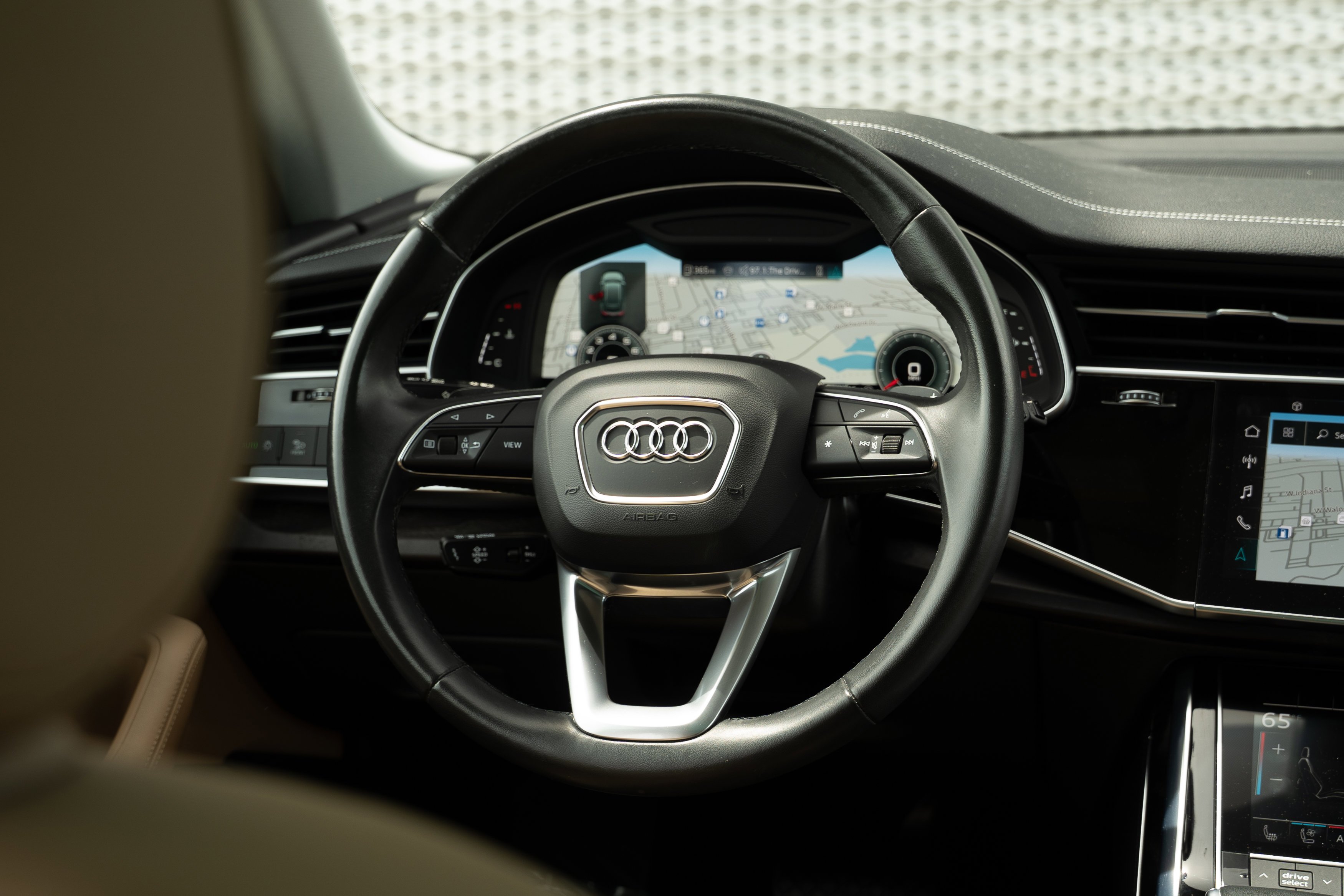 Certified Used 2023 Mythos Black Metallic Audi Premium Plus image 9