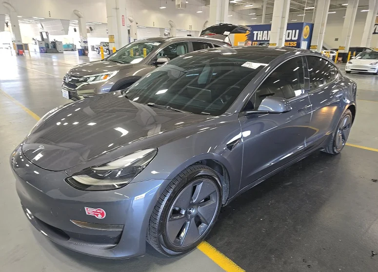 Used 2023 Gray Tesla Base image 1