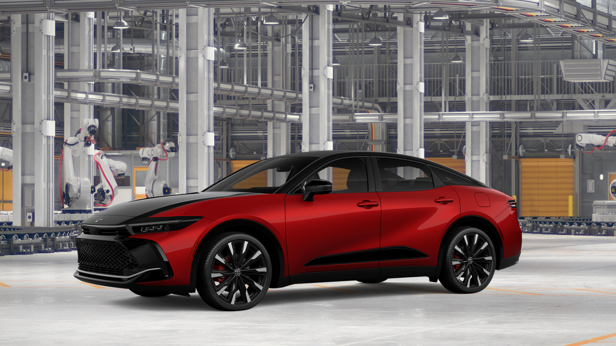 New 2027 Finish Line Red with Black bi-tone Toyota Platinum image 2