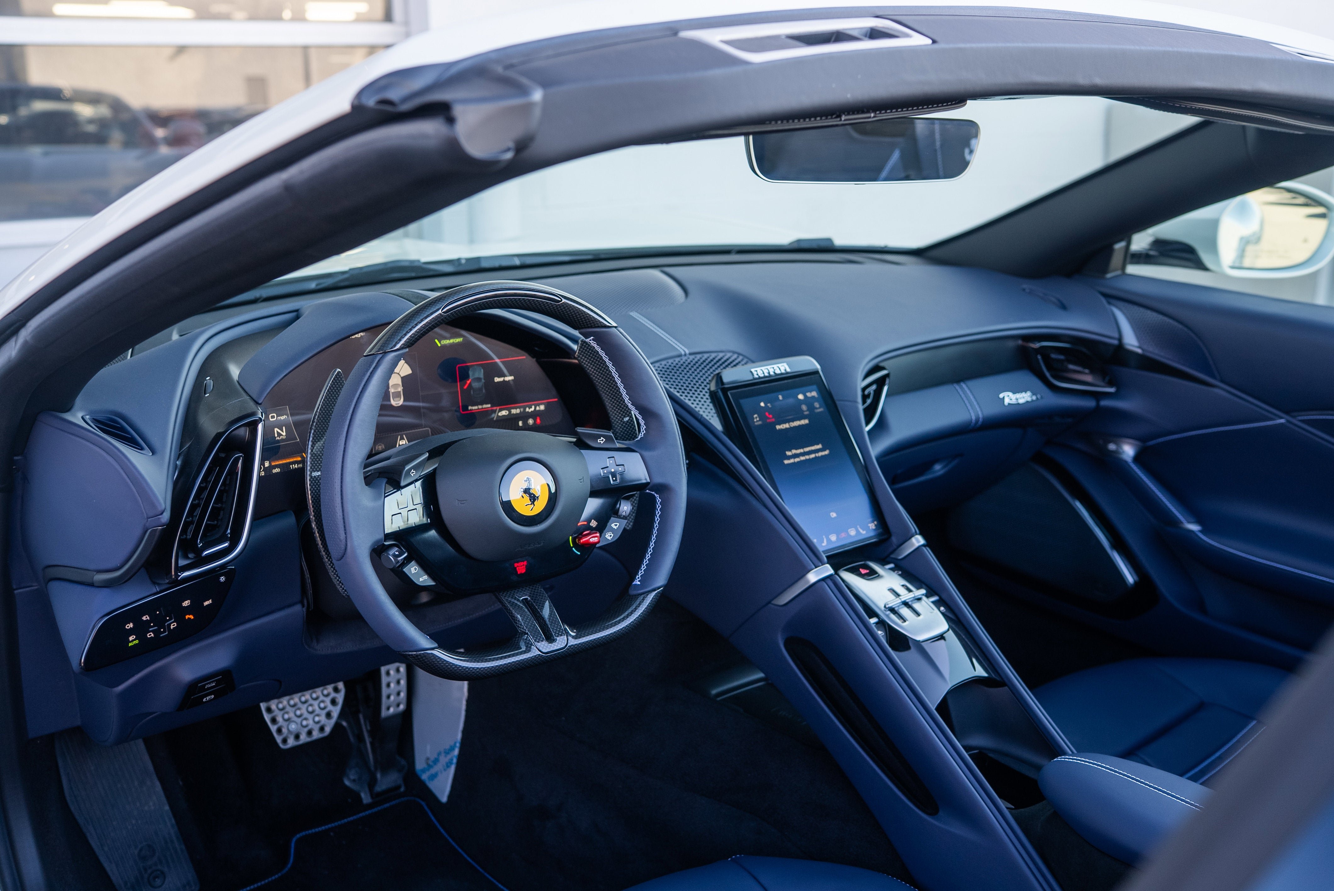 Certified Used 2025 Bianco Italia Ferrari Convertible image 19