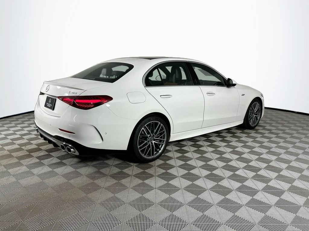 New 2026 Polar White Mercedes-Benz C 43 AMG® image 7