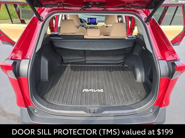 Certified Used 2025 RED MC. Toyota XLE image 15