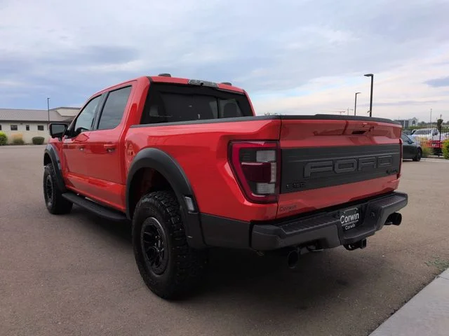 Certified Used 2022 Orange Metallic Ford  image 5