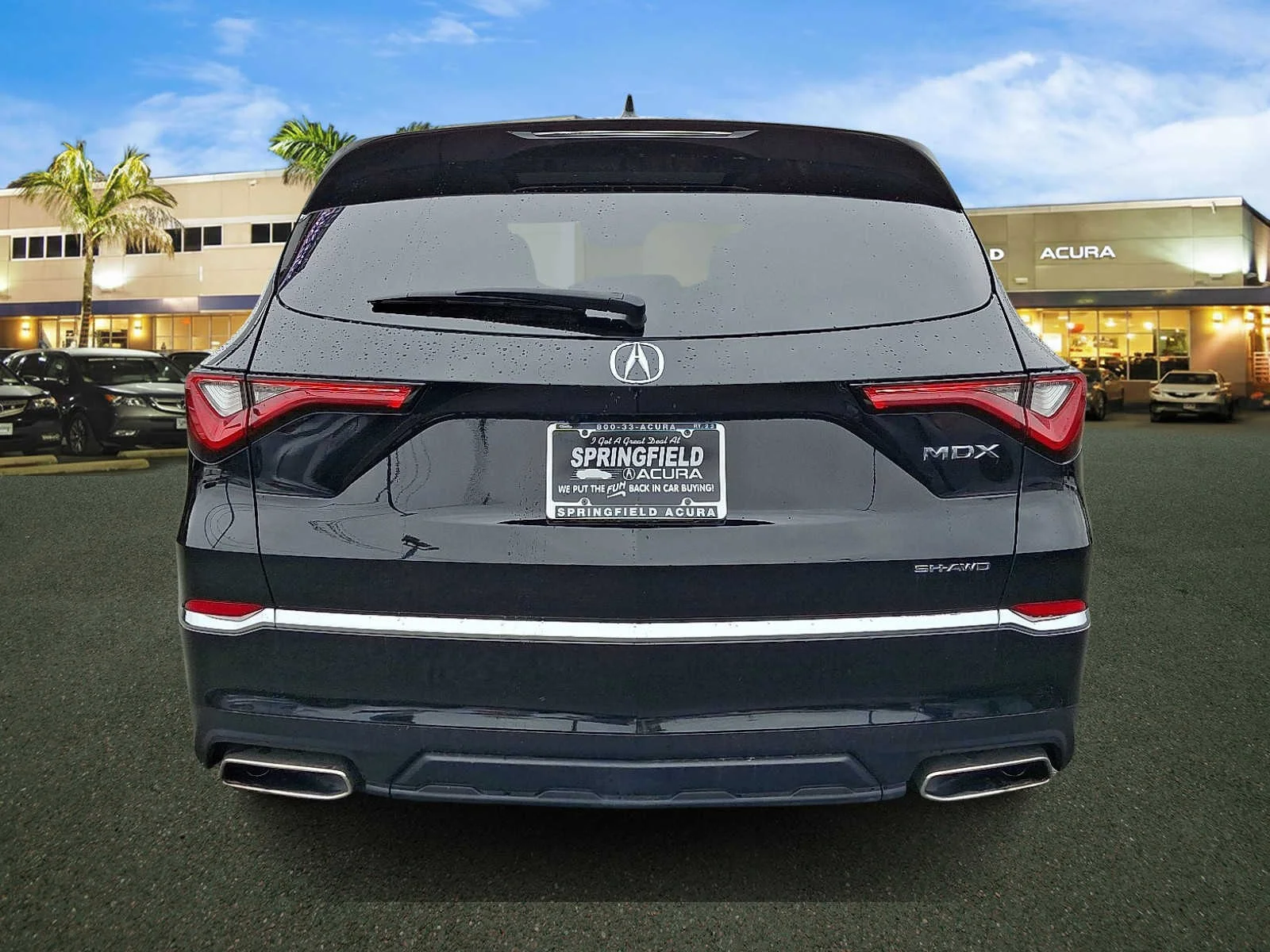 Certified Used 2023 Majestic Black Pearl Acura SH-AWD image 6