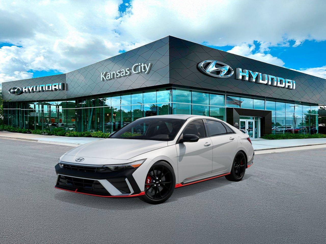 New 2026 Atlas White Hyundai Sedan image 1