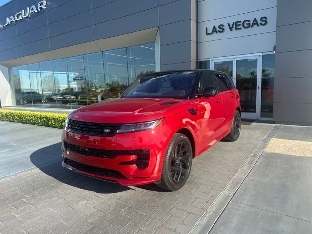 Used 2023 Red Land Rover SE Dynamic image 1