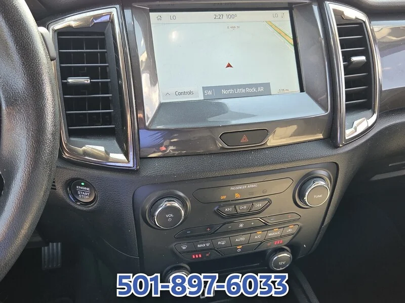 Used 2020 White Platinum Clearcoat Metal FORD LARIAT 2WD SUPERCREW 5
