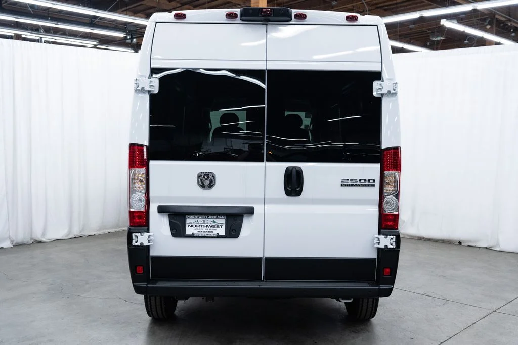 New 2026 Bright White Clear-Coat Exterior Paint RAM High Roof image 5