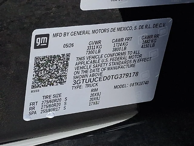 New 2026 Onyx Black GMC Elevation image 20