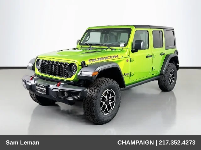 New 2025 Green Jeep Rubicon image 3