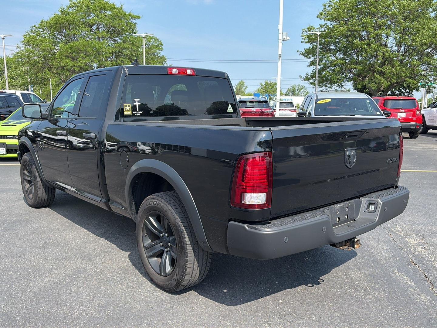 Used 2021 Diamond Black Crystal Pearlcoat Ram Warlock image 4