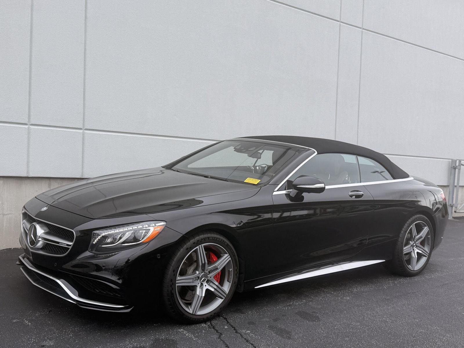 Used 2017 Black Mercedes-Benz AMG® S 63 image 1