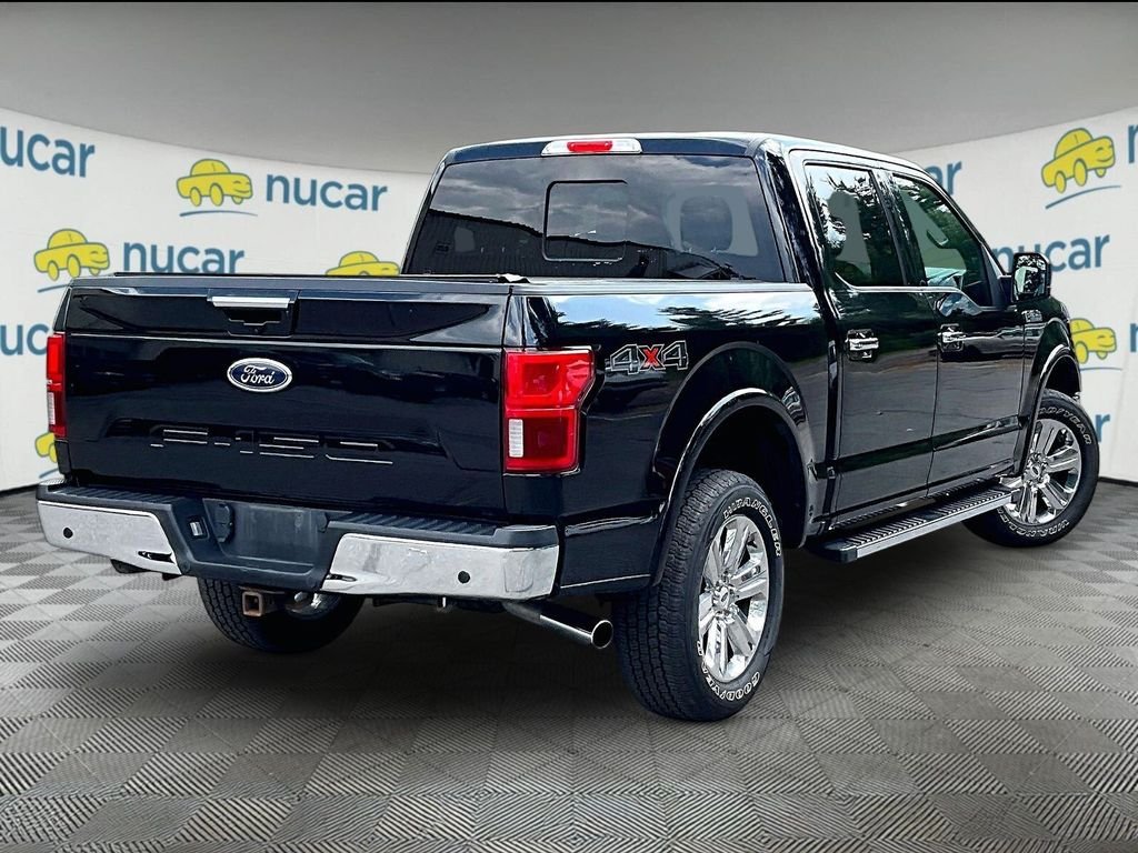 Used 2020 Black Metallic Ford Lariat image 6