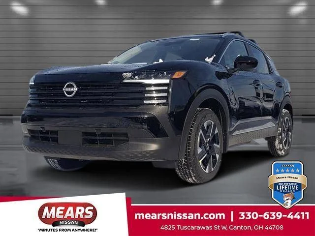 New 2026 Super Black Nissan SV image 1