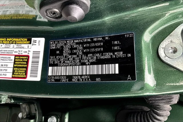 Used 2023 Green Toyota XLE image 19