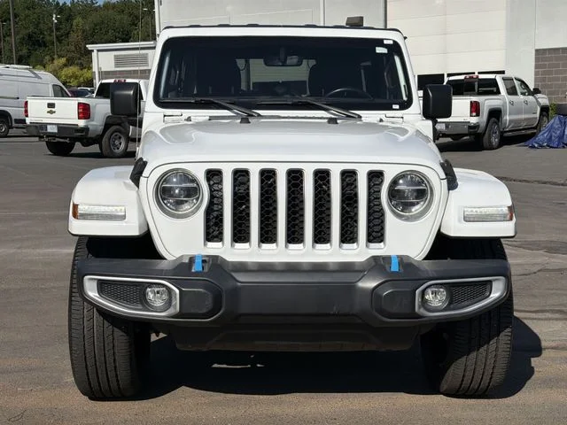 Used 2022 White Jeep Unlimited Sahara 4xe image 15