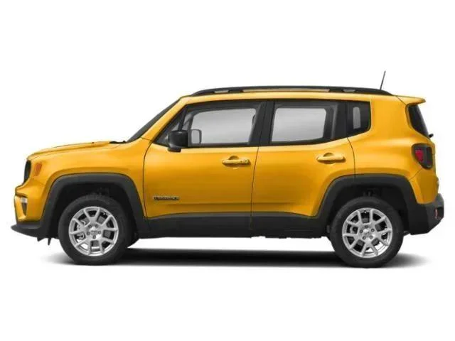 Used 2023 Solar Yellow Clearcoat Jeep Latitude image 2