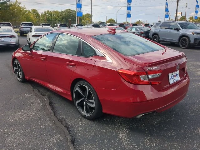 Used 2019 Radiant Red Metallic Honda Sport image 9