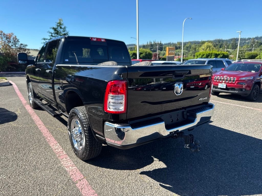 Used 2024 Diamond Black Crystal Pearlcoat Ram Tradesman image 6