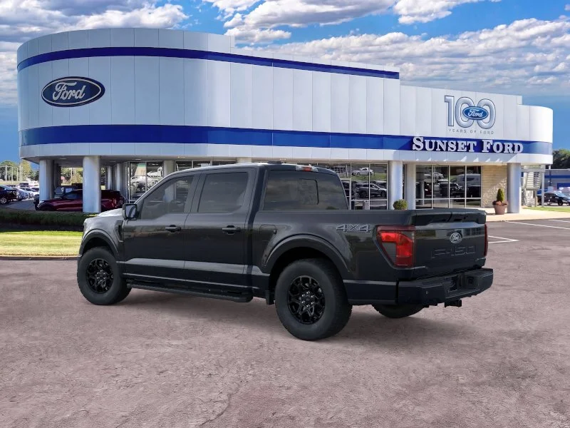 New 2026 Agate Black Metallic Ford XLT image 4